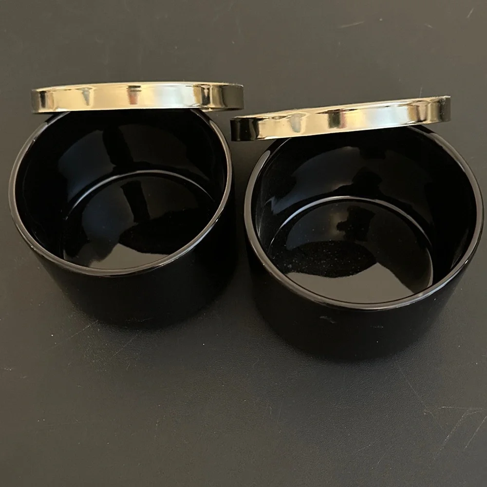 Z Gallerie Black Canisters